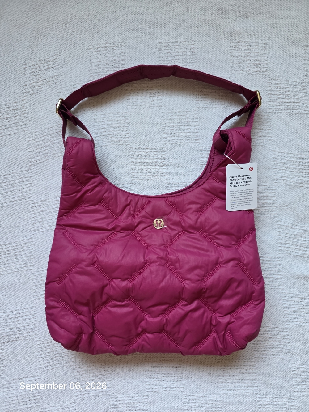 Lululemon Quilty Pleasures Mini Shoulder Bag